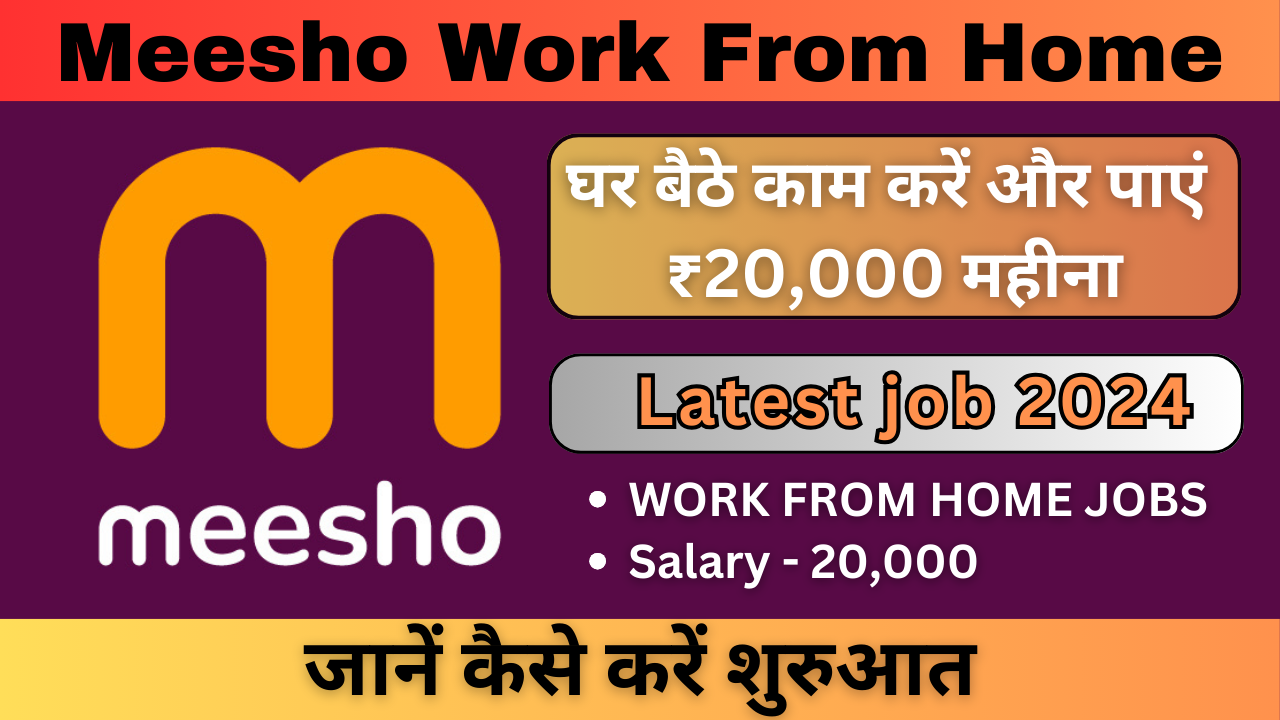 Meesho Work From Home