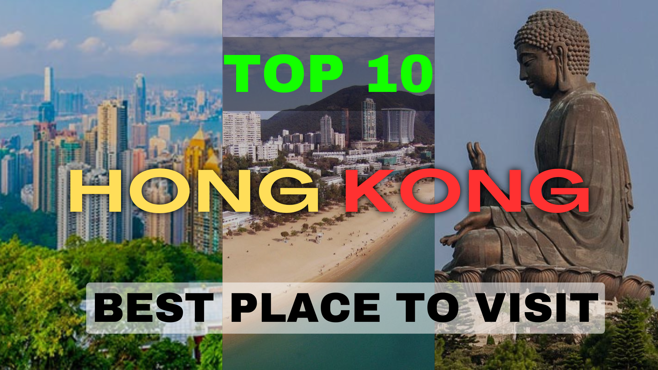 Top 10 places to visit in Hong Kong - best for tourist spot